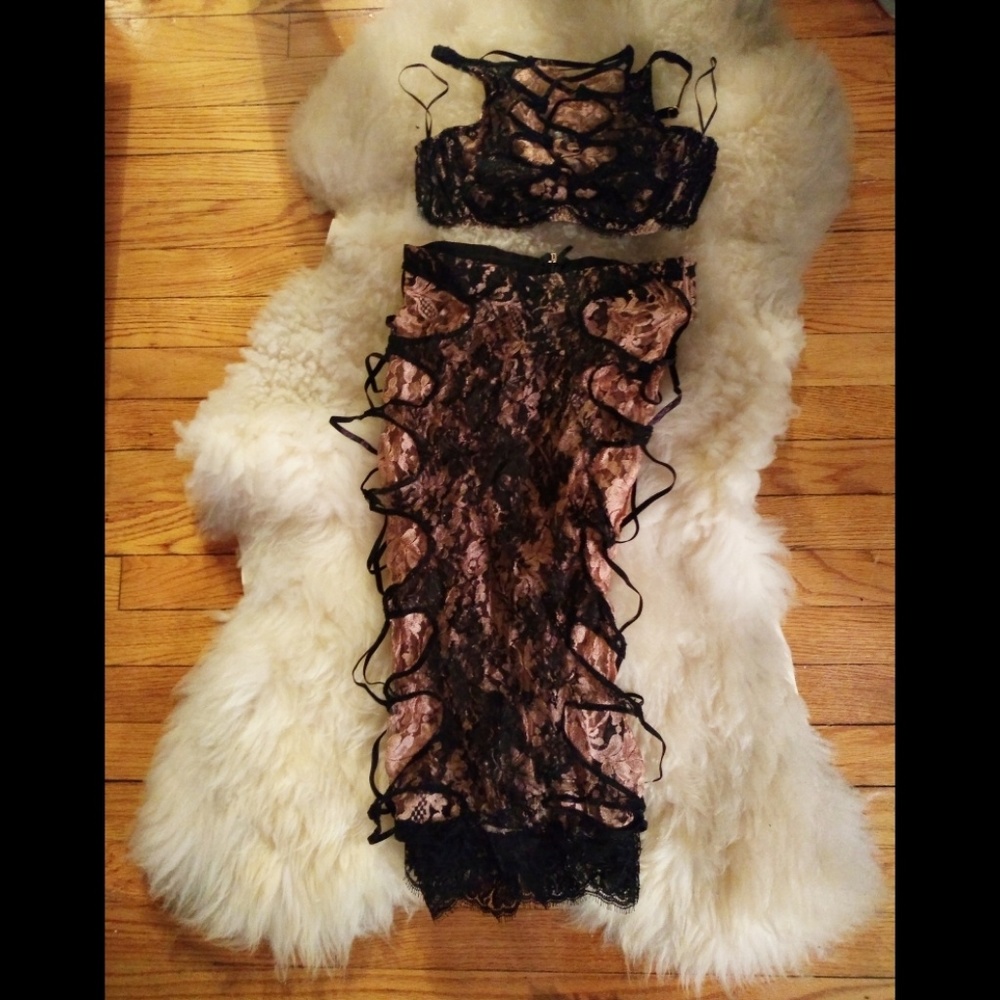 Agent provocateur Top and skirt